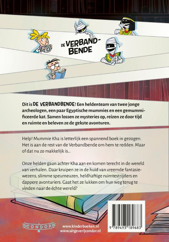Load image into Gallery viewer, De verbandbende de helden met duizend ge