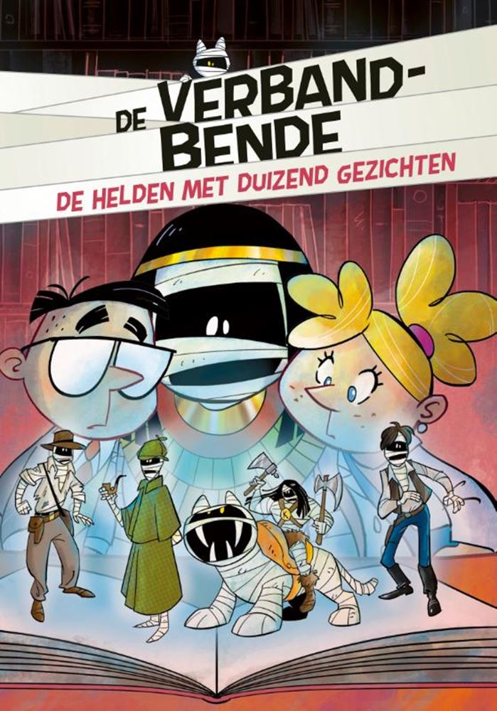 Load image into Gallery viewer, De verbandbende de helden met duizend ge