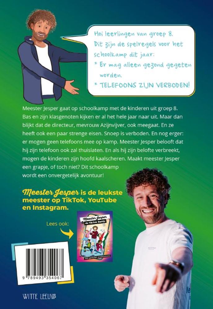 Load image into Gallery viewer, Meester jesper het schoolkamp. 9+