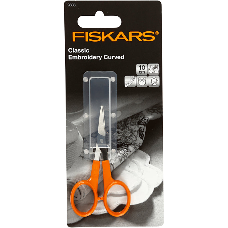 Afbeelding laden in galerijviewer, Https: www.cchobby.nl fiskars-klassieke-precisie-schaar-l-10-cm-kurvet-spids-1-stuk