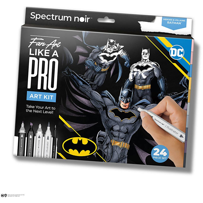 Afbeelding laden in galerijviewer, Https: www.cchobby.nl hobbyset-illustratie-batman-helden-en-schurken-diverse-kleuren-1-doos