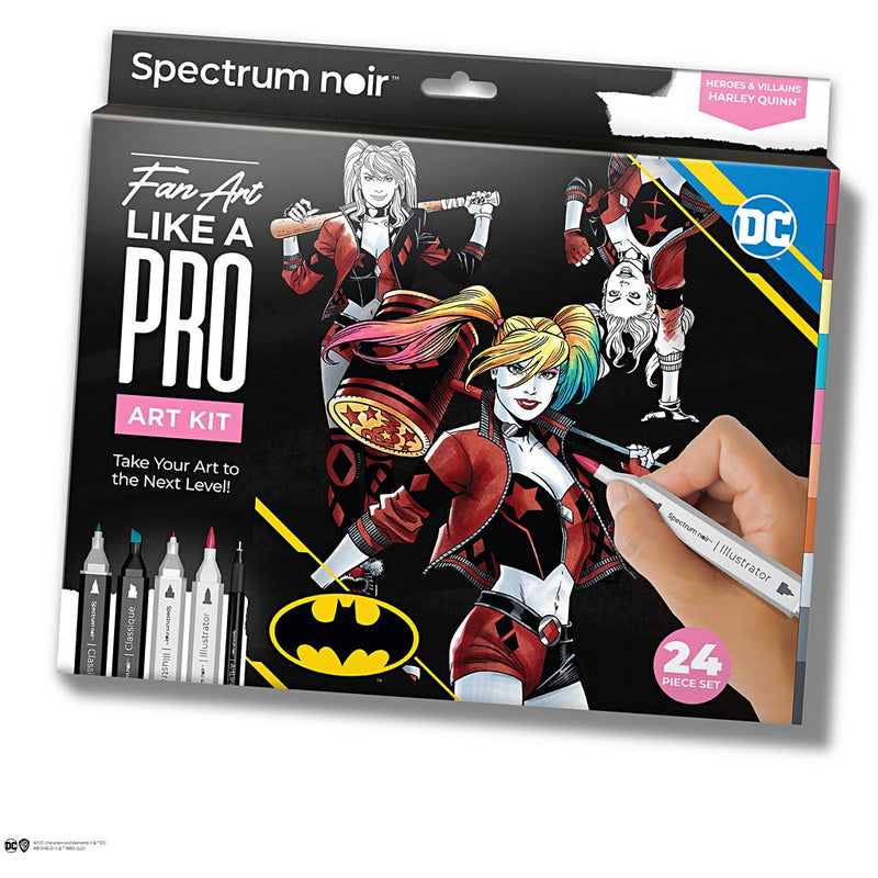 Afbeelding laden in galerijviewer, Https: www.cchobby.nl hobbyset-illustratie-harley-quinn-diverse-kleuren-1-doos