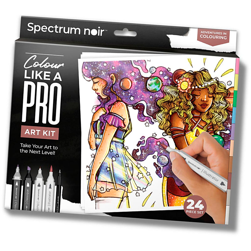 Afbeelding laden in galerijviewer, Https: www.cchobby.nl hobbyset-illustratie-avontuurlijk-kleuren-diverse-kleuren-1-doos