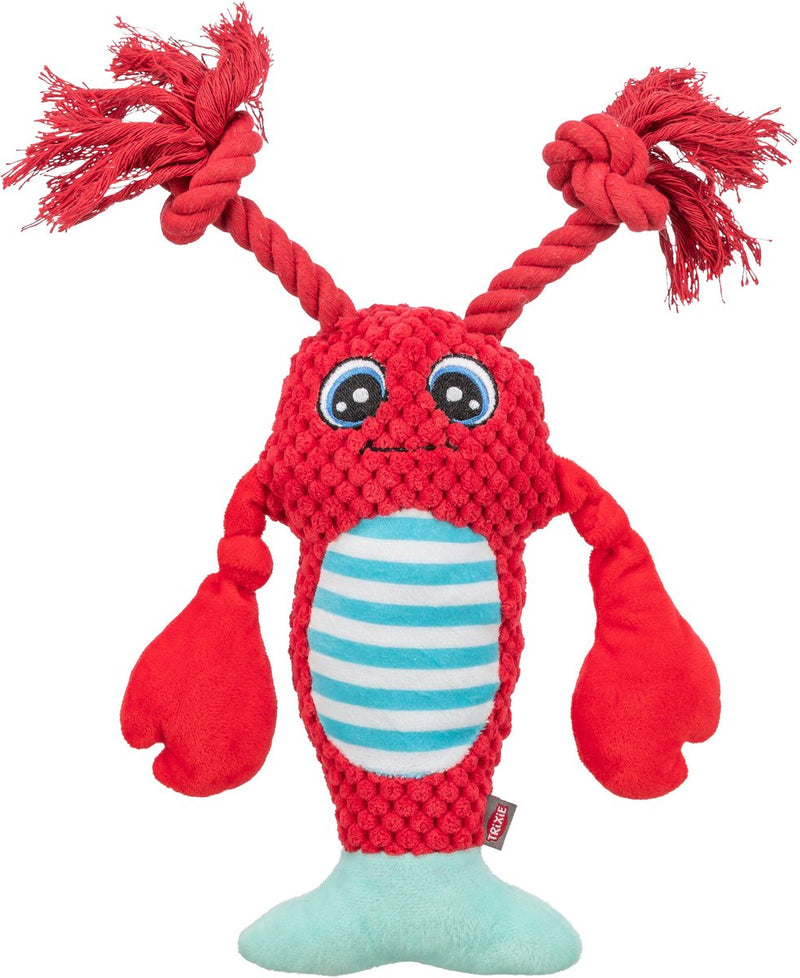 Afbeelding laden in galerijviewer, Trixie kreeft met flostouw rood