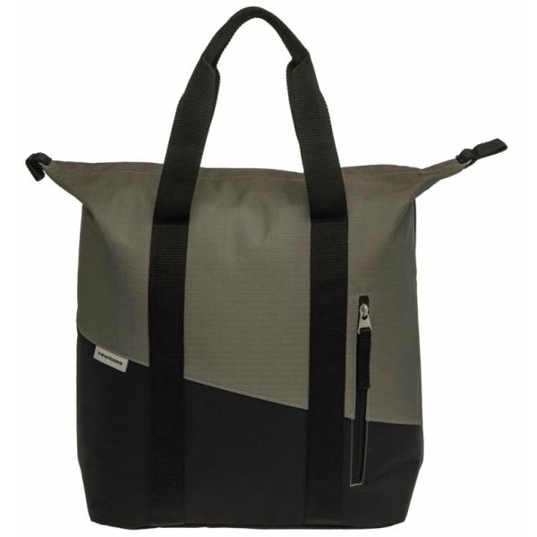 Load image into Gallery viewer, Newlooxs tas new looxs kota shopper | oslo | zwart groen | 24l