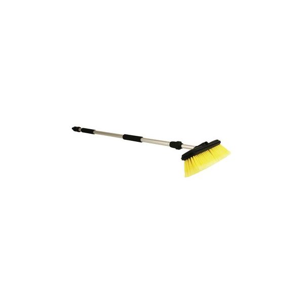 Load image into Gallery viewer, wasborstel met telescopische steel 95-160 cm geel