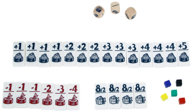 Load image into Gallery viewer, 999games 999 games geharrewar in de sushibar junior dobbelspel