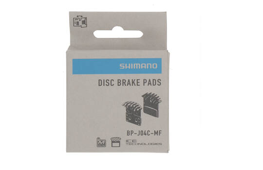 Afbeelding laden in galerijviewer, Shimano schijfremblokken j04c disc br.pad shim.j04c metal pair