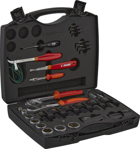 Load image into Gallery viewer, Unior bike tools suspension service tool set 1704