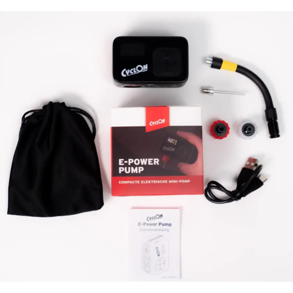 Load image into Gallery viewer, Cyclon elektrische pomp e-power pump 8,3bar zwart
