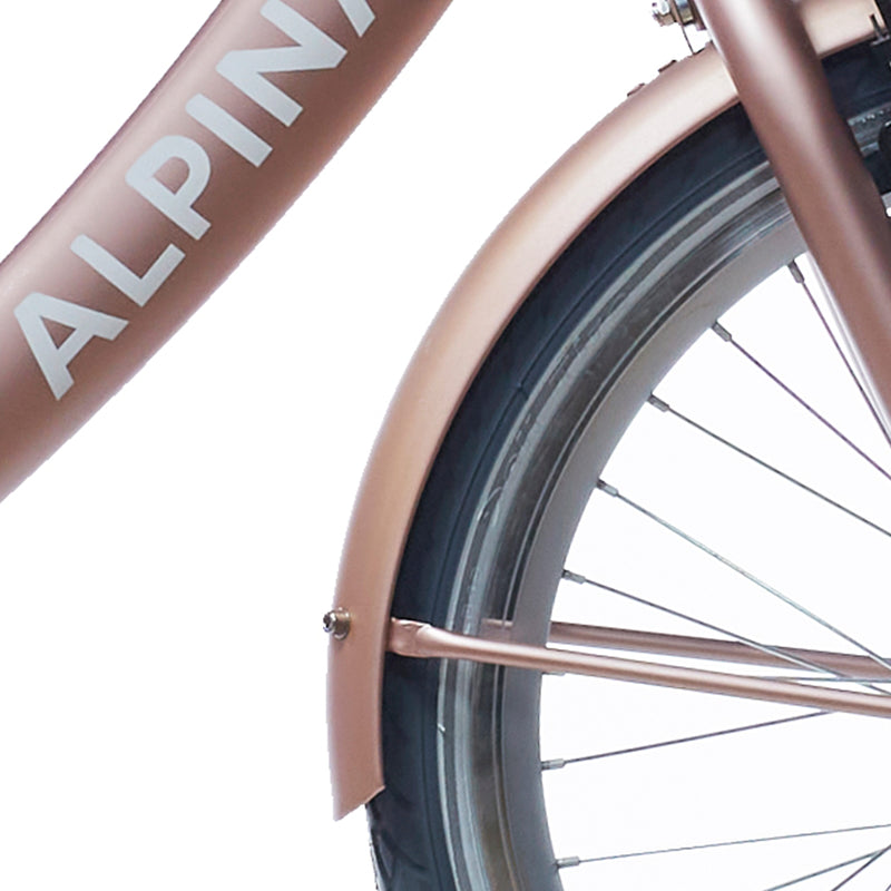 Load image into Gallery viewer, Alpina spatbord set + stang 22 clubb rose gold matt