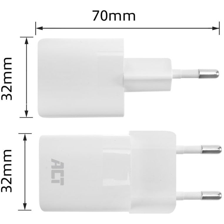 Load image into Gallery viewer, ACT Connectivity Connectivity Compacte USB-C lader 33W met Delivery en GaN