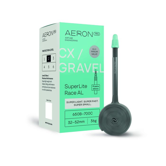 Load image into Gallery viewer, Aeron tpu aeron tpu cx gravel - superlite race al 32-52 presta valve 65 650b - 700c