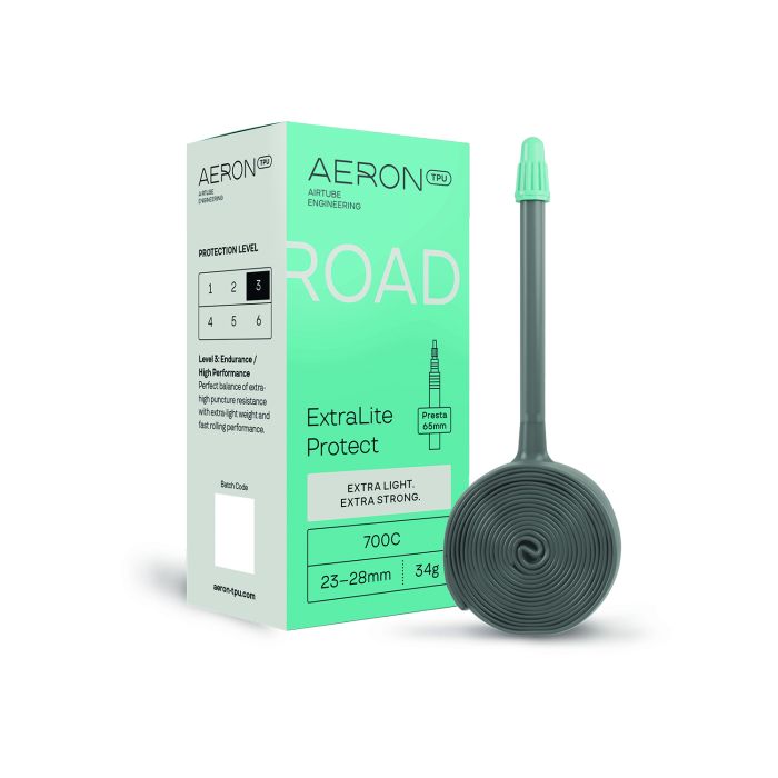 Load image into Gallery viewer, Aeron tpu aeron tpu road - extralite protect 23-28 presta valve 65 700c