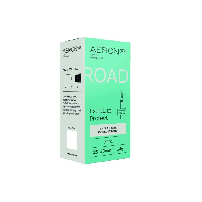 Load image into Gallery viewer, Aeron tpu aeron tpu road - extralite protect 23-28 presta valve 65 700c