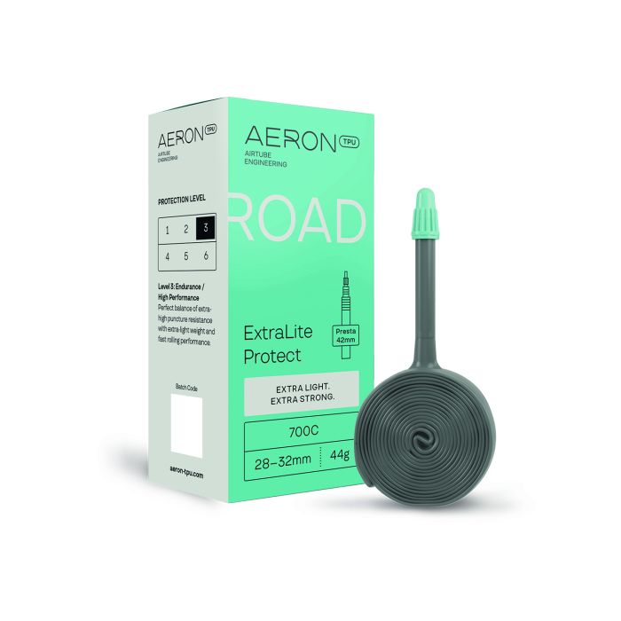 Load image into Gallery viewer, Aeron tpu aeron tpu road - extralite protect 28-32 presta valve 42 700c
