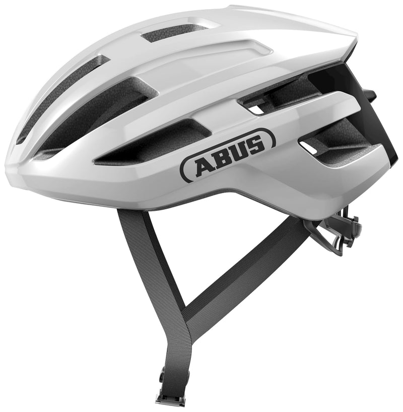 Load image into Gallery viewer, Abus helm powerdome shiny white