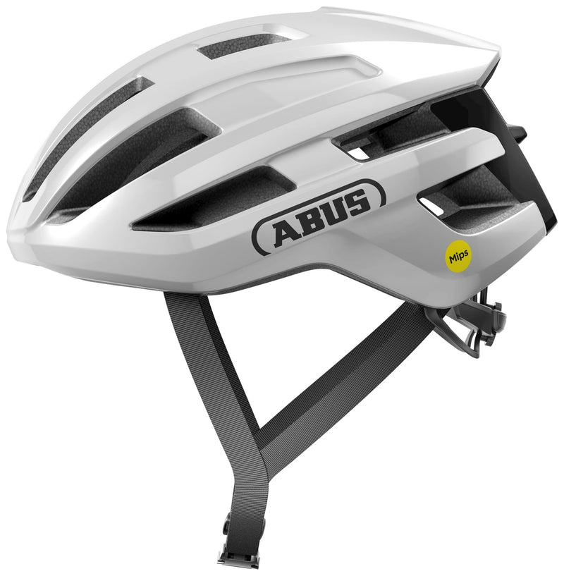 Load image into Gallery viewer, Abus helm powerdome mips shiny white
