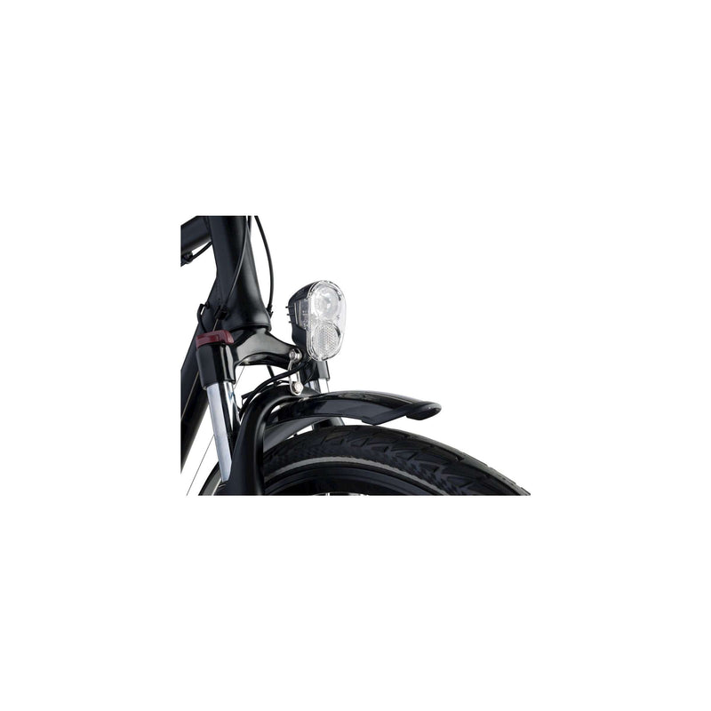 Load image into Gallery viewer, Koplamp Echo 15 Switch Aan Uit LED Dynamo Zwart