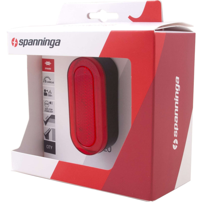 Load image into Gallery viewer, Spanninga metaal b.v. spanninga dynamo spatbord achterlicht halo guard xds 6vac. met standlicht