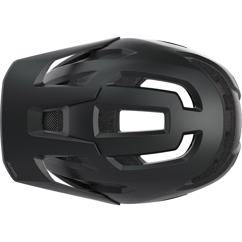 Load image into Gallery viewer, Olympic sportswear alpina sports mtb helm taunus 59-61 mat zwart grijs