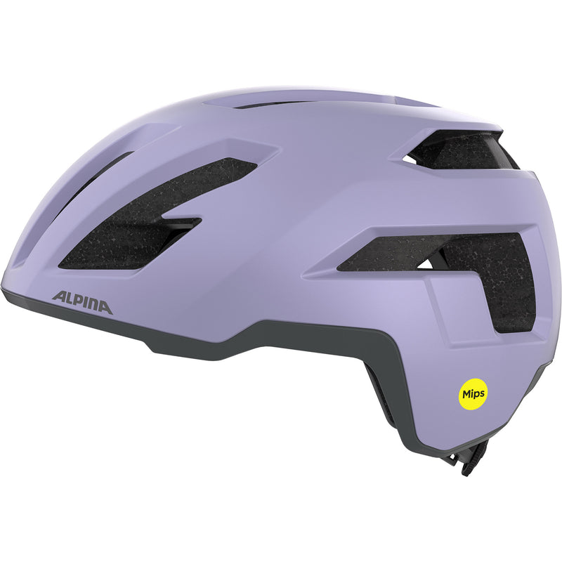 Load image into Gallery viewer, Alpina sports tour helm taunus gravel mips 52-56 mat lila