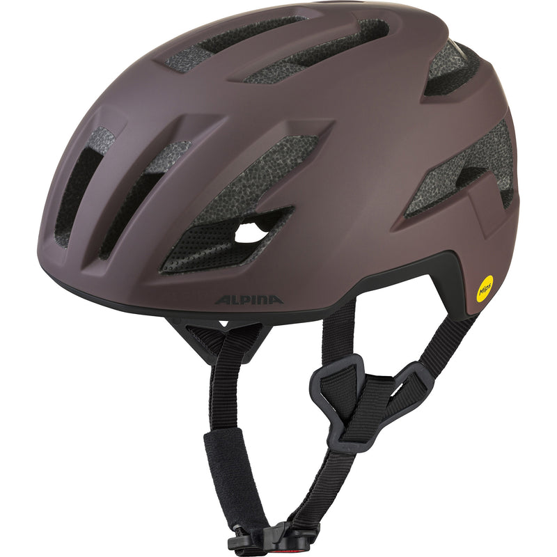 Load image into Gallery viewer, Olympic sportswear alpina sports tour helm taunus gravel mips 52-56 mat donkerbr