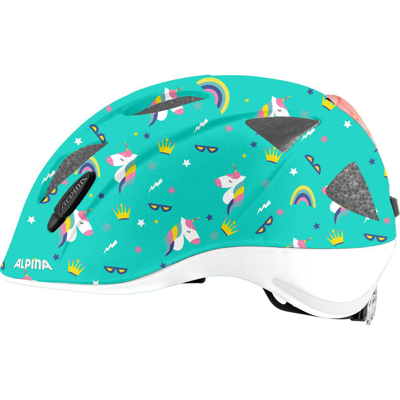 Load image into Gallery viewer, Olympic sportswear alpina sports kinderhelm ximo flash unicorn 45-49 glans