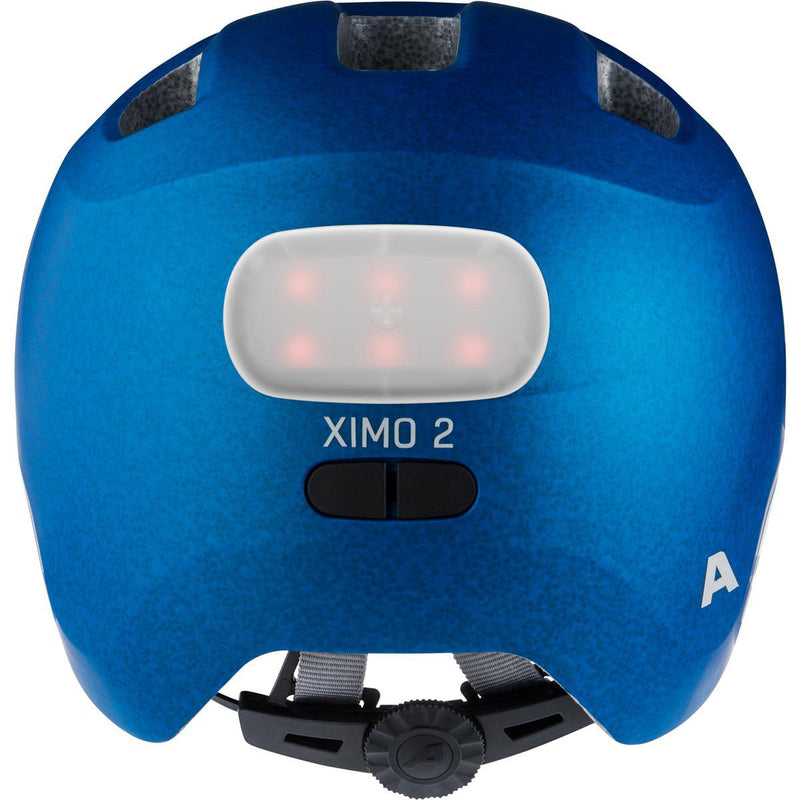 Load image into Gallery viewer, Olympic sportswear alpina sports kinderhelm ximo 2 flash blue 47-51 mat