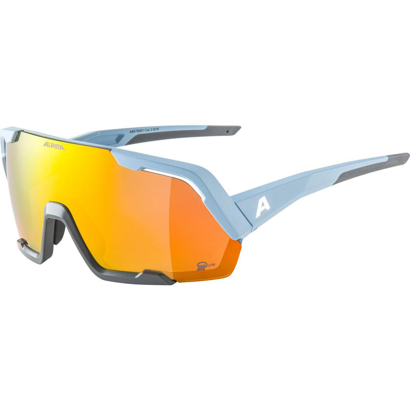 Load image into Gallery viewer, Olympic sportswear alpina sports sportbril rocket q-lite mat lichtblauw