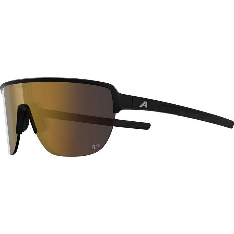Load image into Gallery viewer, Olympic sportswear alpina sports sportbril ram 2.0 q-lite goud sp. mat zwart