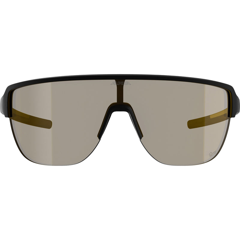 Load image into Gallery viewer, Olympic sportswear alpina sports sportbril ram 2.0 q-lite gele lens mat zwart