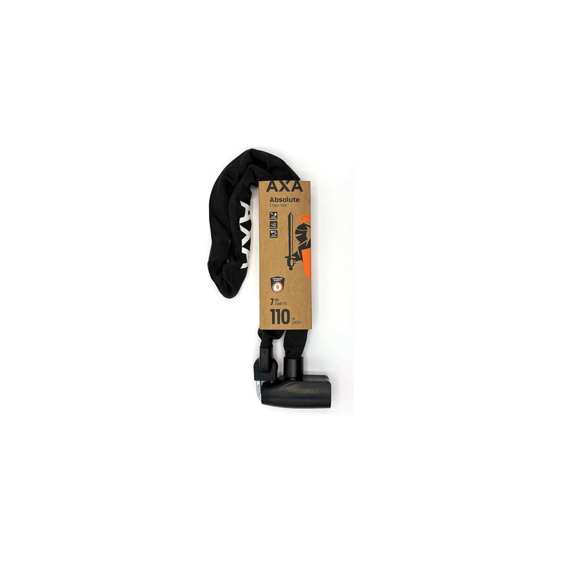 Afbeelding laden in galerijviewer, Axa slot ketting absolute 7-110 zwart safety index 9