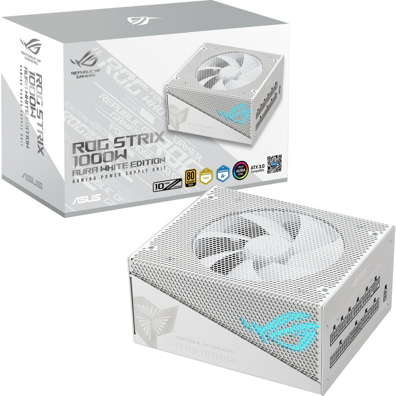 Load image into Gallery viewer, ASUS ROG STRIX 1000W Gold Aura White Edition