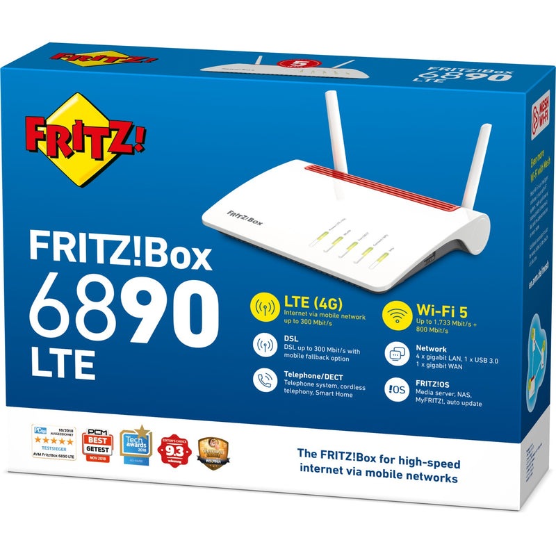 Load image into Gallery viewer, AVM AVM FRITZ!Box 6890 LTE International