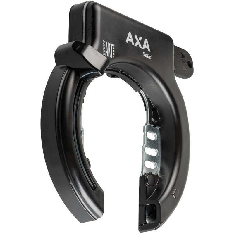Load image into Gallery viewer, Axa ringslot solid zwart spatbordbevestiging (kaart)