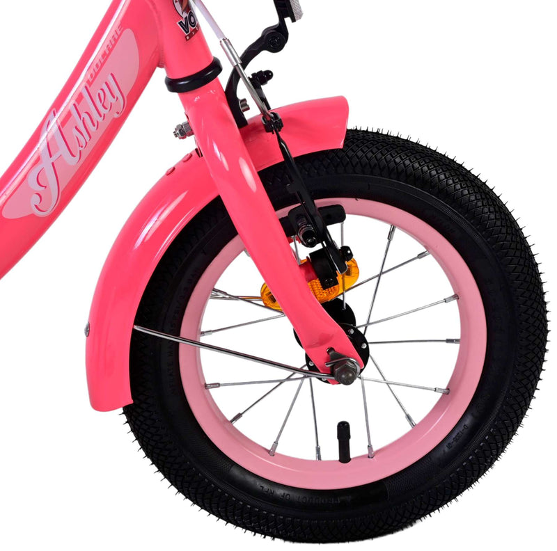 Load image into Gallery viewer, Volare Ashley Kinderfiets - Meisjes - 12 inch - Rood Roze