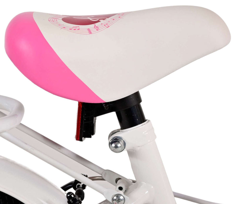 Load image into Gallery viewer, Volare Ashley Kinderfiets Meisjes 12 inch Wit Twee handremmen