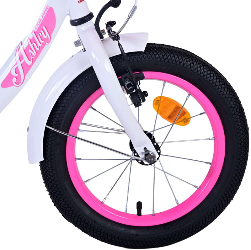 Load image into Gallery viewer, Volare Ashley Kinderfiets - Meisjes - 14 inch - Wit