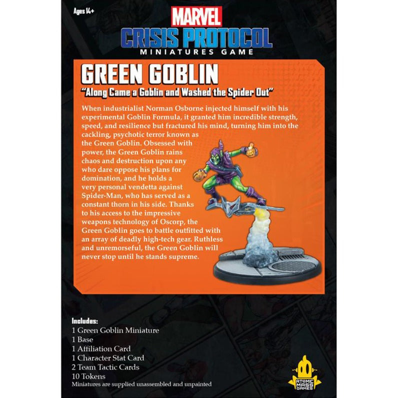 Load image into Gallery viewer, Asmodee Crisis Protocol: Green Goblin