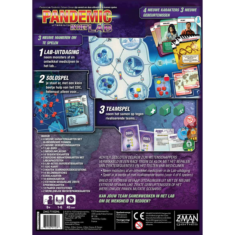 Load image into Gallery viewer, Asmodee Pandemic: In Het Lab