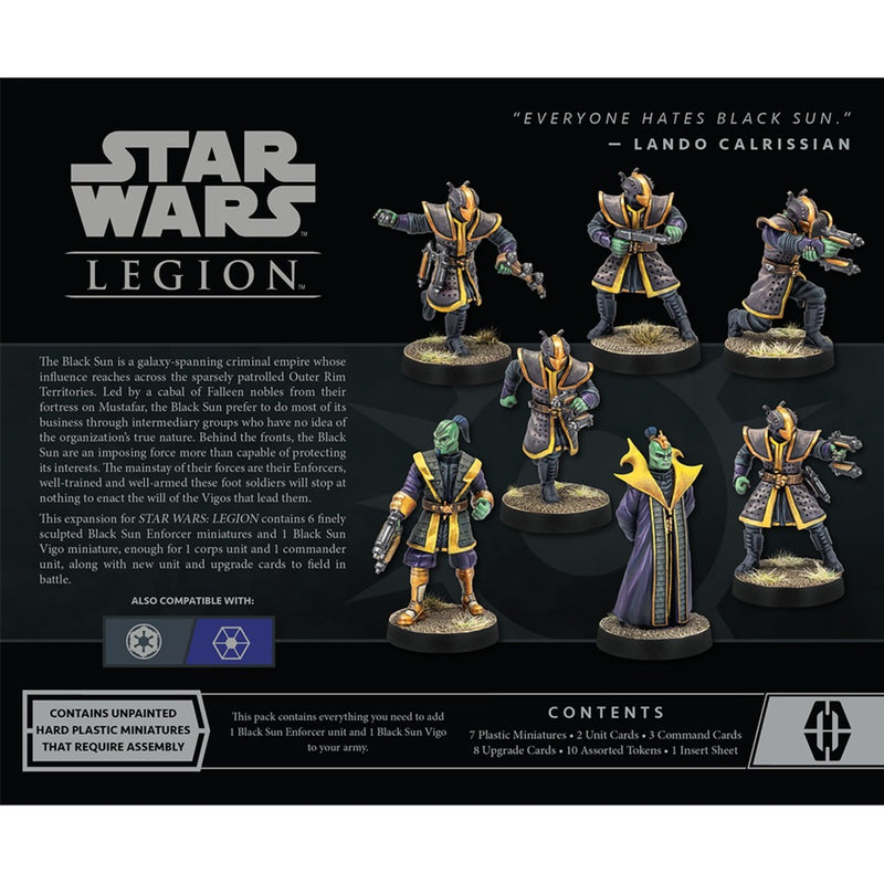 Load image into Gallery viewer, Asmodee Star Wars: Legion Black Sun Enforcers unit expan