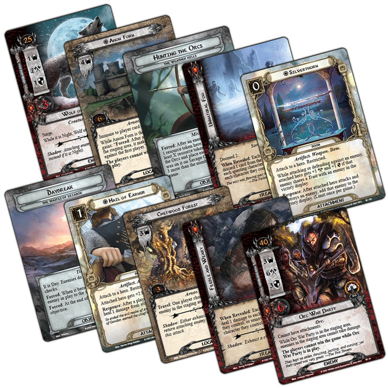 Load image into Gallery viewer, Asmodee the lord of the rings: the card game angmar awak