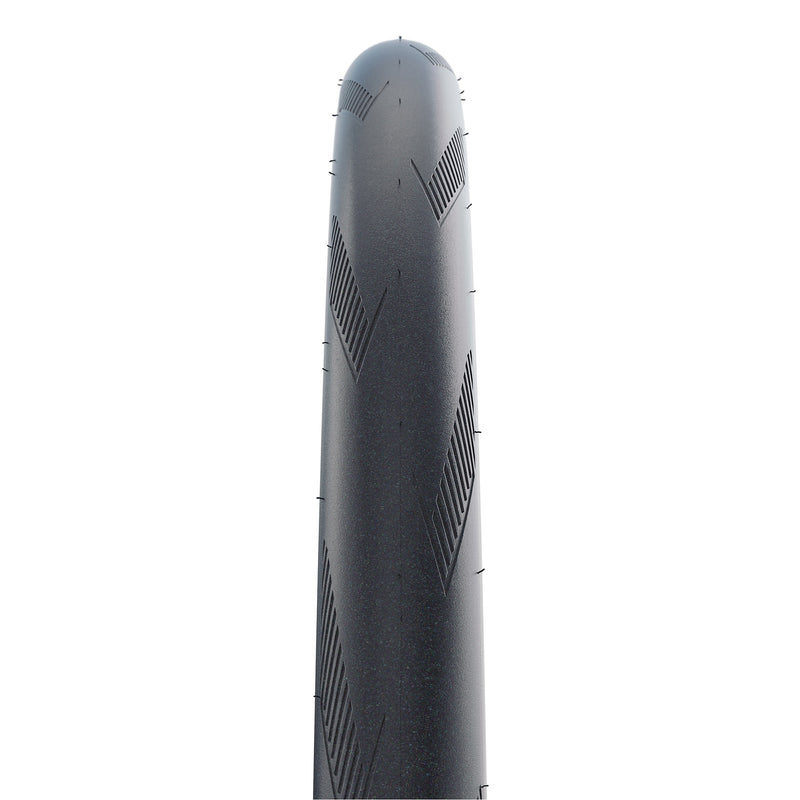 Load image into Gallery viewer, Vouwband Schwalbe One V-Guard 28 x 1.00 25-622 - zwart met een witte streep