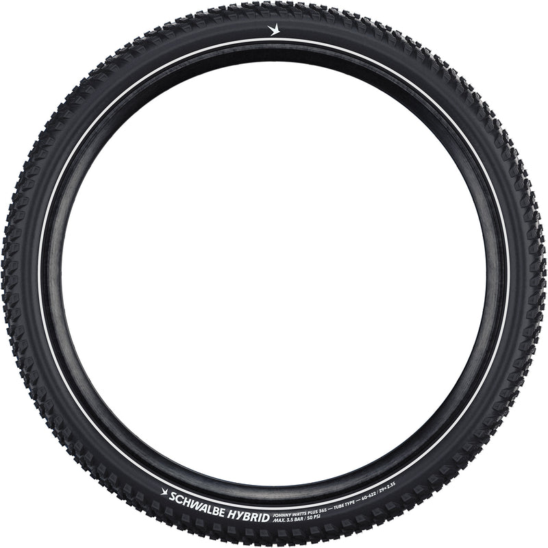 Load image into Gallery viewer, Schwalbe vouwband johnny watts plus hybrid 365 60-584 +r zwart