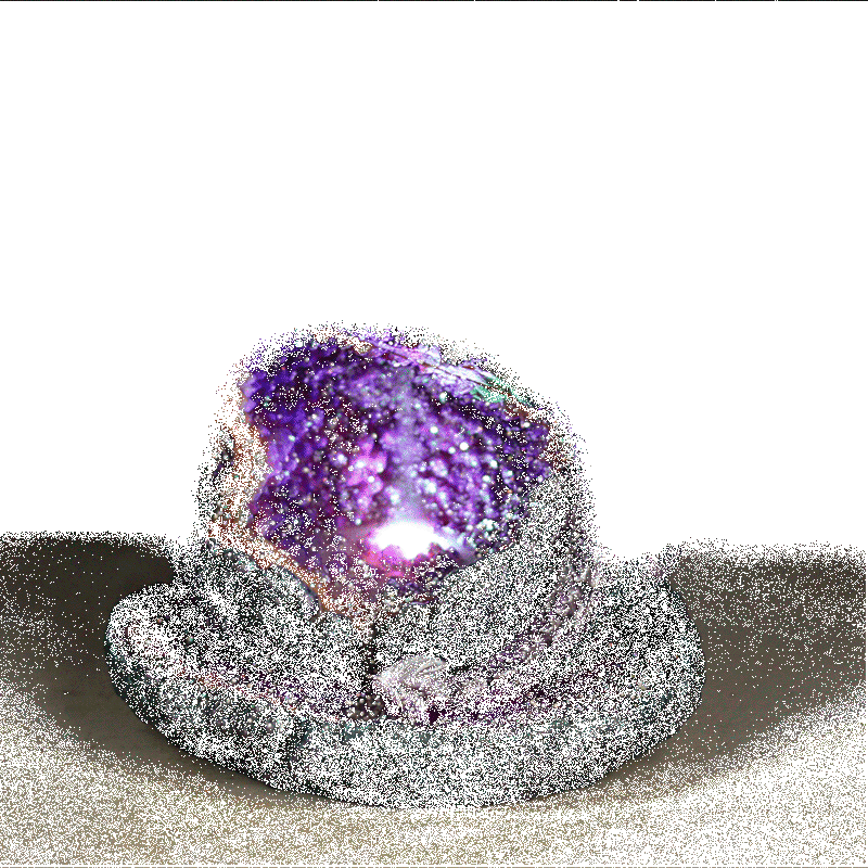 Load image into Gallery viewer, Kristalgrot paarse draak led backflow wierookhouder
