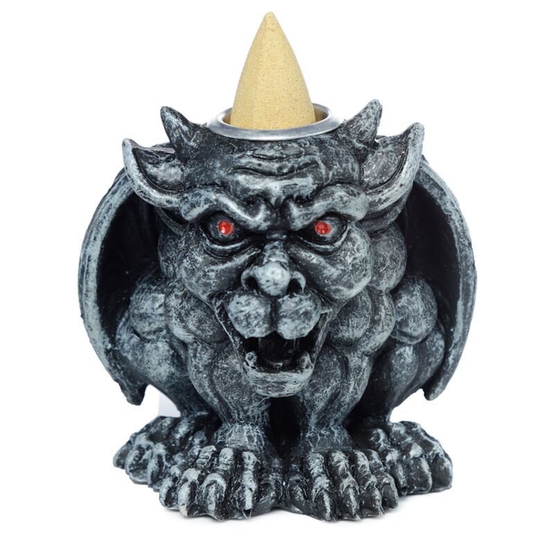 Afbeelding laden in galerijviewer, Gargoyle backflow wierookhouder