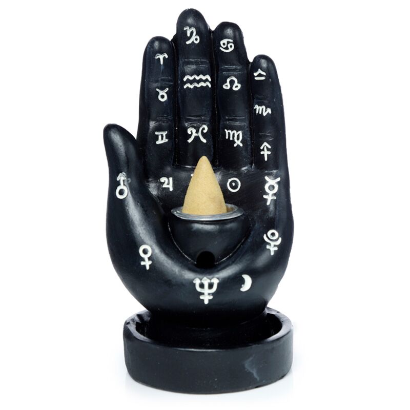 Load image into Gallery viewer, Mantra hand backflow wierookhouder