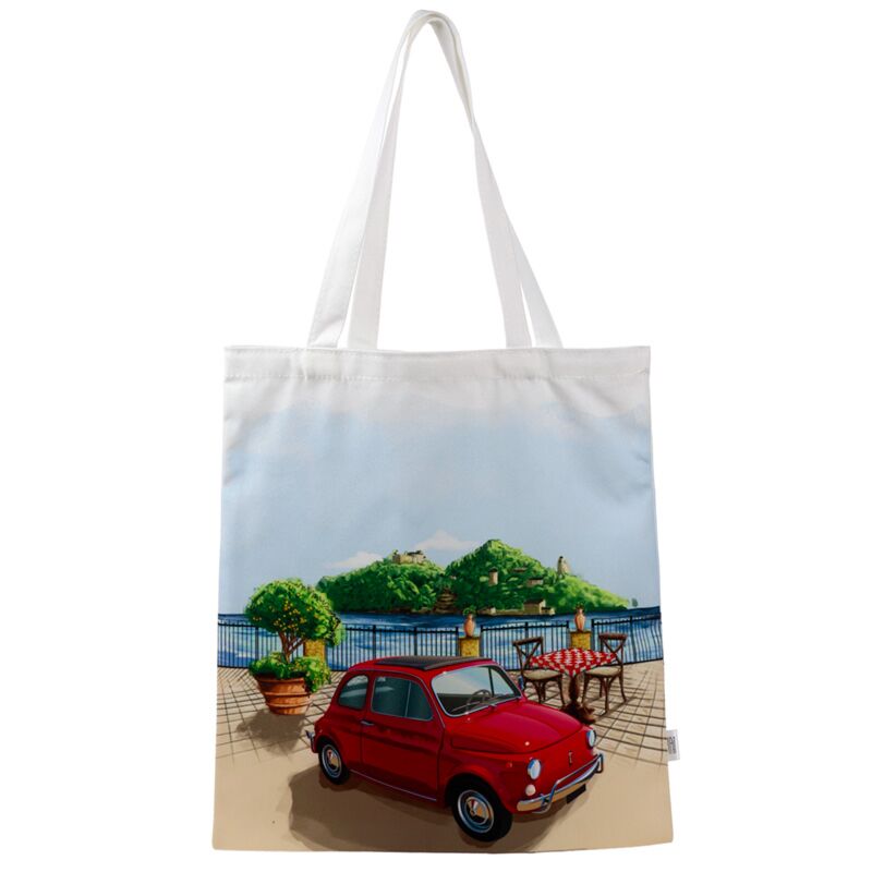 Afbeelding laden in galerijviewer, Fiat 500 riviera schouder boodschappentas