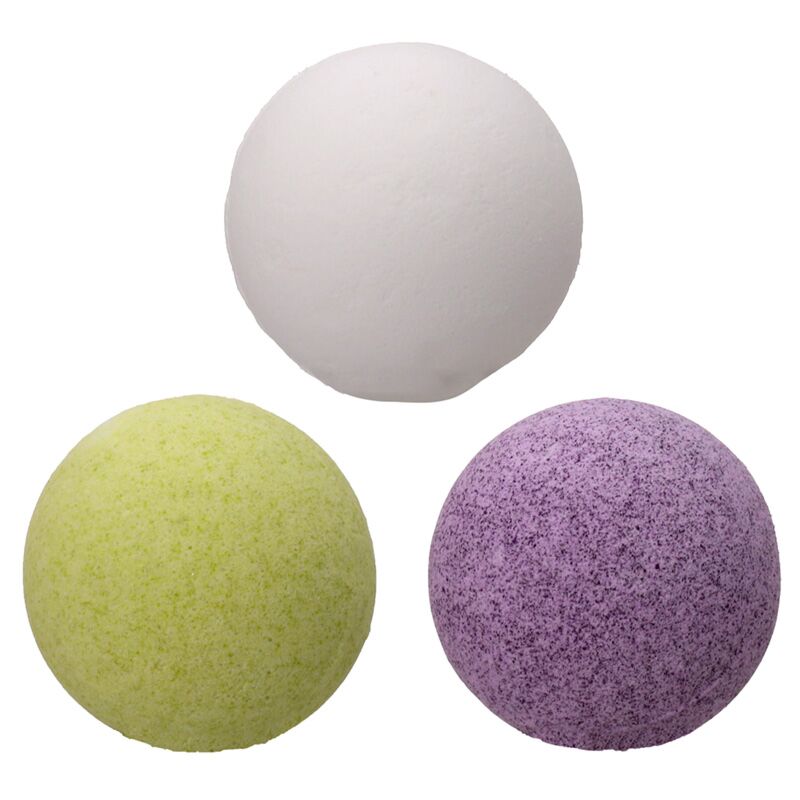 Afbeelding laden in galerijviewer, Beauty cadeauset van 6 lavendel pick of the bunch bruisballen